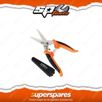 SP Tools Industrial Shears - Heavy Duty Scissors Non-slip Serrated Blades