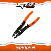 SP Tools Crimping Tool & Wire Strippers 215mm - Insulated Terminal Crimper