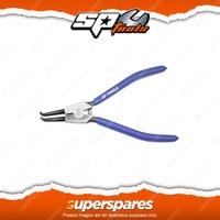 SP Tools Bent External Circlip Plier - Length 175mm with Slim Jaws Individual