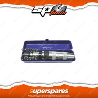SP Tools 13Pcs Impact Driver Bit Set - Slotted Phillips Inhex Bits Metal Case
