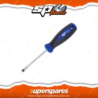 SP Tools Premium Slotted Screwdriver - Size 6.5 x 100mm with Magnetic Tips