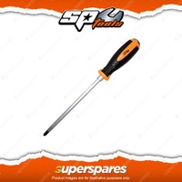 SP Tools Go Thru Phillips Screwdriver - 2 x 100mm Hex Shaft & Hex Bolster Collar
