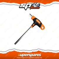 SP Tools 2 Way T-Handle Hex Key - Size 4mm Metric Individual Cr-V Steel Blade