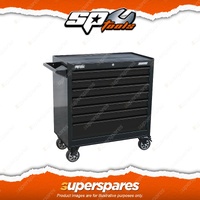 SP Tools 7 Drawer Sumo Series Roller Cabinet Black - Wider Storage Capacity