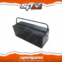 SP Tools Cantilever Tool Box 5 Tray 15 Litre Storage Capacity Heavy Duty Hinges