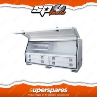 SP Tools 1735mm Wide Truck Box - Off Road Series Heavy Duty 4 Drawer White