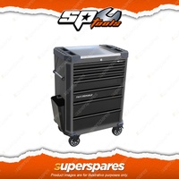 SP Tools 7 Drawer Tech Series Roller Cabinet Diamond Black - Heavy Duty