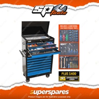 SP Tools 417Pcs Sumo Custom Series Toolkit Plus Bonus Eva Trays Metric/SAE Blue