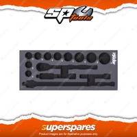 SP Tools Eva Insert Empty - Sockets & Accessories Suit Sp50011 Offers Protection