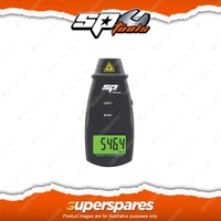 SP Tools Laser Actuated Tachometer - Non Contact Measurement of RPM