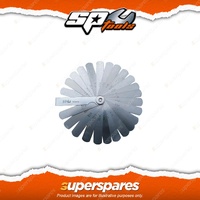 SP Tools 25Pcs Feeler Gauge Set - Metric Straight Blade 75mm Long 13mm Wide