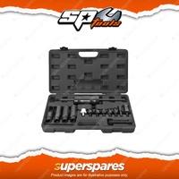 SP Tools 14Pcs Diesel Injector Extractor & Common Rail Puller Kit Slide Hammer