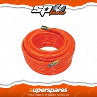 SP Tools Fitted Air Hoses - 15m 10mm Premium Individual Anti Kink Nitto Style