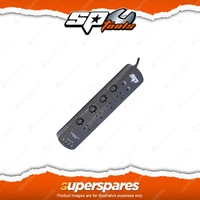 SP Tools 10A Power Board - 4 Outlet 4 USB Ports Individually Switched