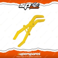 SP Tools 90 Deg Offset Line Clamp - Small 3-8mm Seals Flexible Brake & Fuel Line