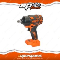 SP Tools 18V 1/2" Drive Brushless Impact Wrench Skin Only SX Drive Torque 690Nm