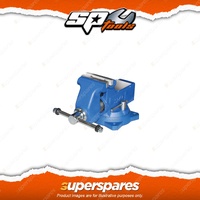 SP Tools Industrial Swivel Bench Vice - Base 115mm Made From Ductile Iron