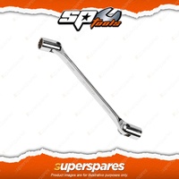SP Tools Dual Flexhead Socket Spanner 12 Point 16 x 17mm Metric Cr-V Steel