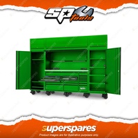 SP Tools 128" USA Sumo Series Green Complete Workstation Toolkit Metric & SAE