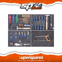 SP Tools 107Pcs Tool Kit Tools Only Include Screwdriver Hex Keys Pliers Wrench