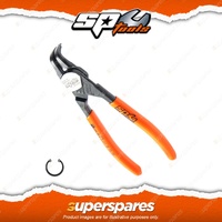SP Tools Precision HD Circlip Plier Internal Bent 135mm 10-25mm Non-Slip Grip