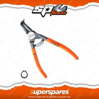 SP Tools Precision HD Circlip Plier External Bent 160mm 19-60mm Non-Slip Grip