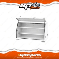 SP Tools Off Raod Series Truck/Ute Box White 1350mm Wide Heavy Duty 2 Shelf