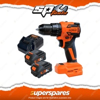 SP Tools 18V 10mm Brushless 2 Speed Hammer Drill Driver Kit SX Drive