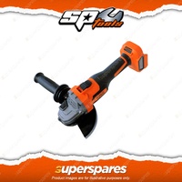 SP Tools 18V 125mm Brushless 6 Speed Angle Grinder Skin Only SX Drive