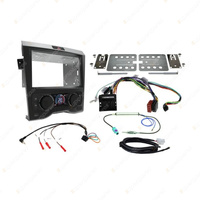 Aerpro Double DIN Black Install Kit - Single Zone Suit for Holden Commodore VE