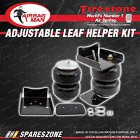 Airbag Man Air Suspension Leaf Springs Helper Kit Rear for GMC Sierra 1500 19-On