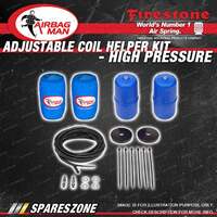 Airbag Man Air Helper Kit High Pressure Front for TOYOTA LANDCRUISER 76 78