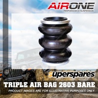 1 x Brand New Airone Suspension Load Assist Triple Air Bag 2603 Bare