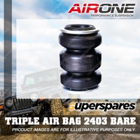 1 x Brand New Airone Suspension Load Assist Triple Air Bag 2403 Bare