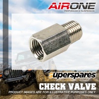 Airone Check Valve 3/8NPT to prevent back Pressure to the Air Compressor