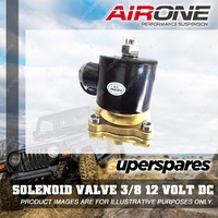 Airone Single Solenoid Valve 3/8¡å12 Volt DC for air suspension 0-100psi Pressure