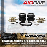 Airone Trailer Airbag Kit for Square Axle with top slotted holes
