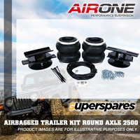 Airone Airbagged Trailer Kit Round Axle 2500 with top slotted holes