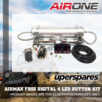 Airone AIRMAX FBSS Digital 4 LED Button Kit for Custom Air Suspension Systems