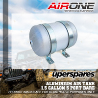Airone Stubby Aluminium Air Tank 1.5 Gallon 5 Port Layout Bare without Fittings