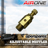 Airone 1/8 Adjustable Muffler - Suits Air Suspension and Onboard Air Systems