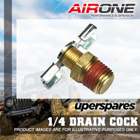 Airone 1/4 Drain Cock for Air Tank - Suits Air Suspension and Onboard Air System