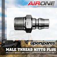 Airone 3/8 Male Thread Nitto Plug - Suits Air Suspension and Onboard Air Systems