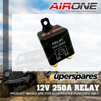 Airone 12V 250A Heavy Duty Electrical Relay - 8mm Poles and 6mm Spades