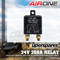 Airone 24V 250A Heavy Duty Electrical Relay - 8mm Poles and 6mm Spades