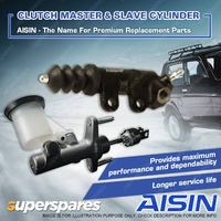 Aisin Clutch Master+Slave Cylinder for Toyota Hilux KZN165 Small Tube Top Mount
