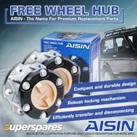 2 x Genuine Aisin Free Wheel Hubs for Mitsubishi L200 4X4 Triton ME MJ ML