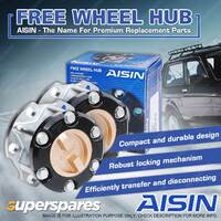 2 x Genuine Aisin Free Wheel Hubs for Isuzu D-Max 4JJ1 TFS TFR MU U 4JG2 4JB1