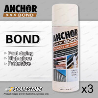 3 x Anchor Bond Southerly / Sea Breeze Paint 300 Gram For Repair On Colorbond
