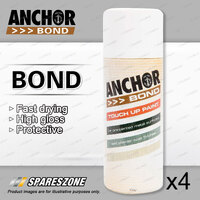 4 Anchor Bond Flame Red Paint 150G Repair On Colorbond and Powder-Coated Surface